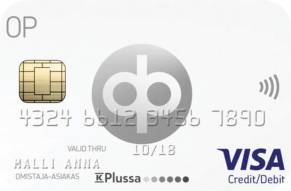 OP Visa luottokortti