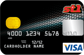 St1 Visa luottokortti