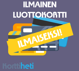 Ilmainen luottokortti