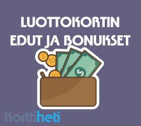Luottokortin edut
