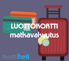 Luottokorttien matkavakuutus