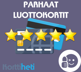 Parhaat luottokortit
