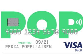 POP Visa Debit maksukortti