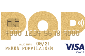 POP Visa Gold luottokortti