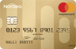 Nordea Gold Luottokortti